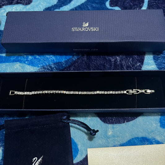 Pulsera Swarovski Tennis Plateada