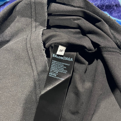 BALENCIAGA TAPE TYPE T-SHIRT BLACK