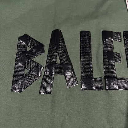 BALENCIAGA NEW TAPE TYPE T-SHIRT GREEN