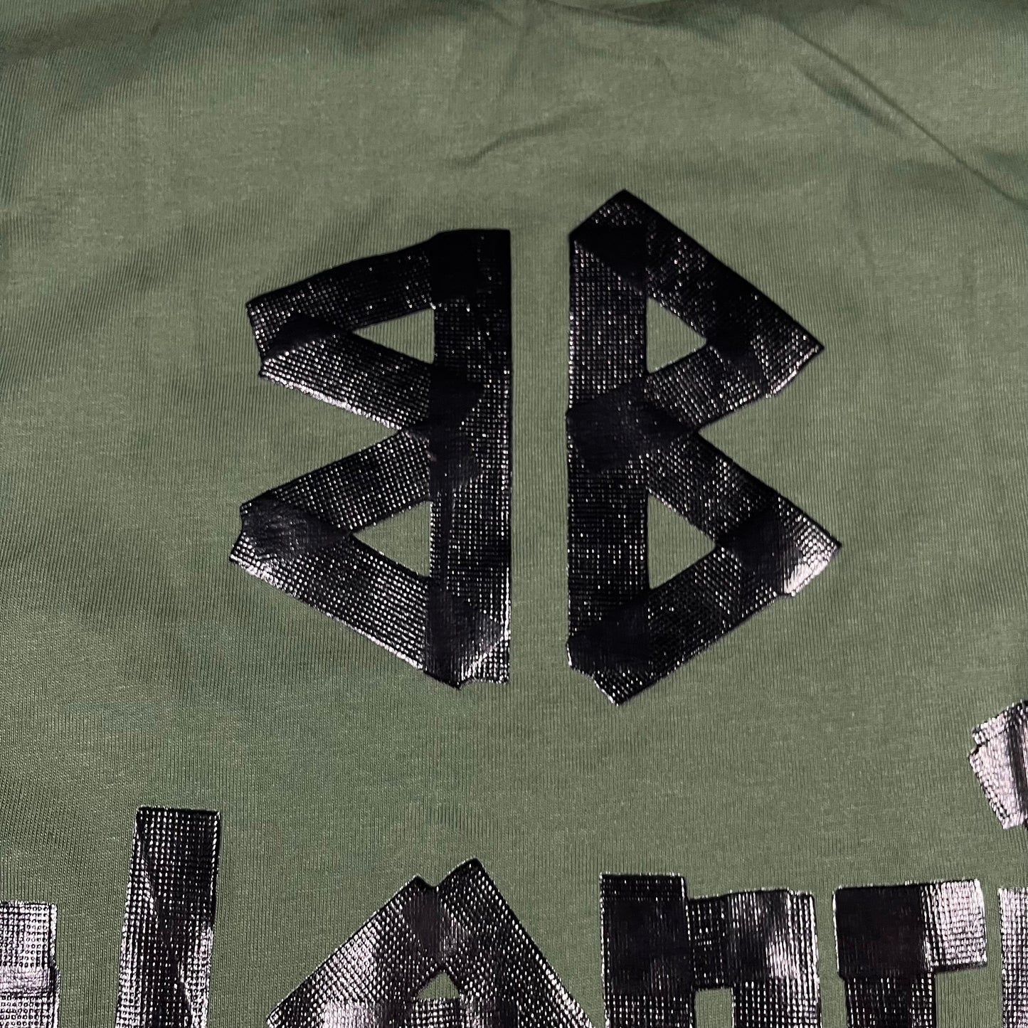 BALENCIAGA NEW TAPE TYPE T-SHIRT GREEN