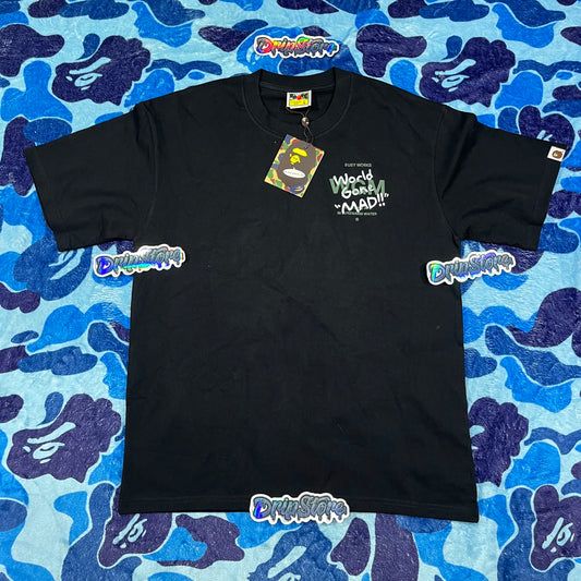 Remera Bape Woodland Camo WGM Negra L
