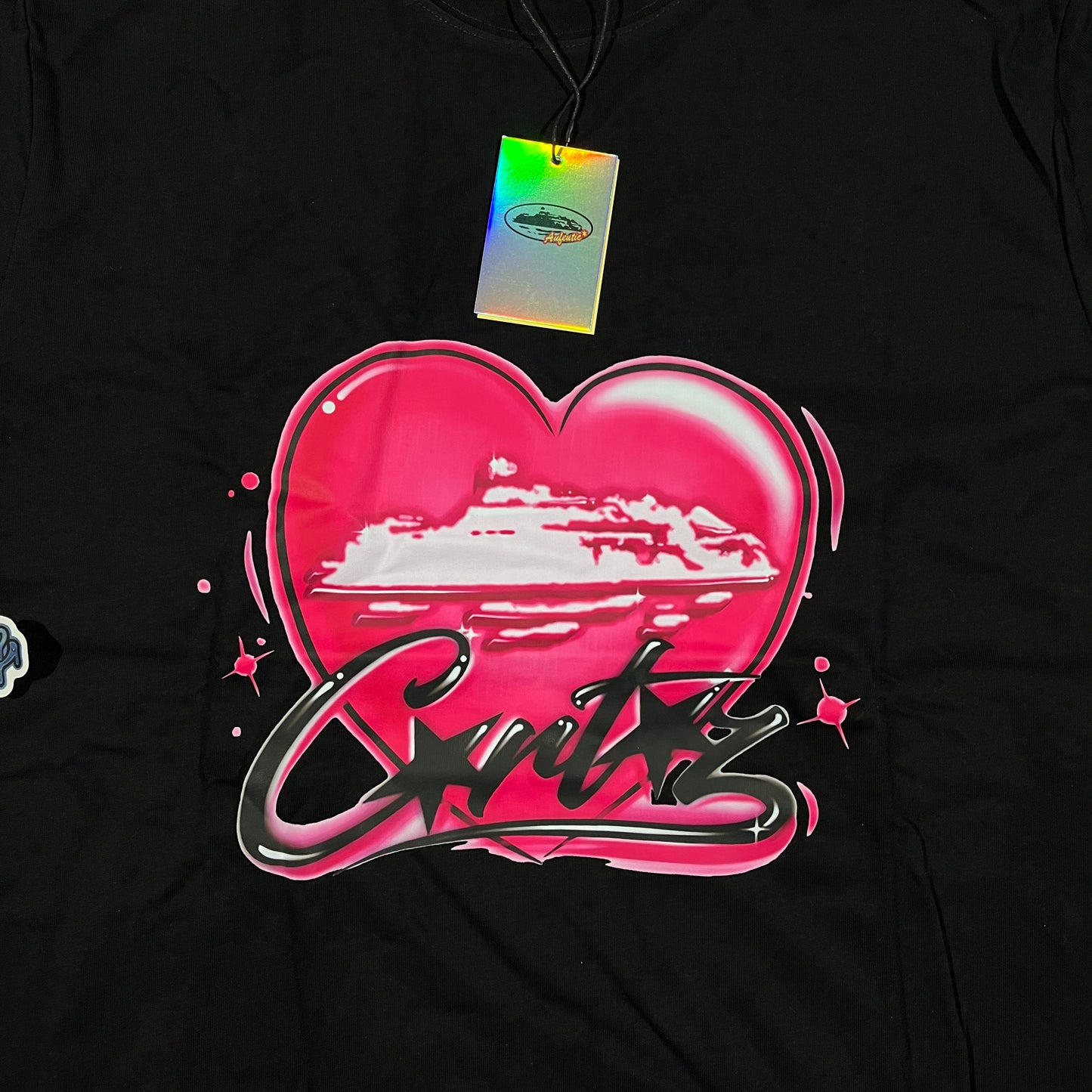 Remera Corteiz Alcatraz Heart XL