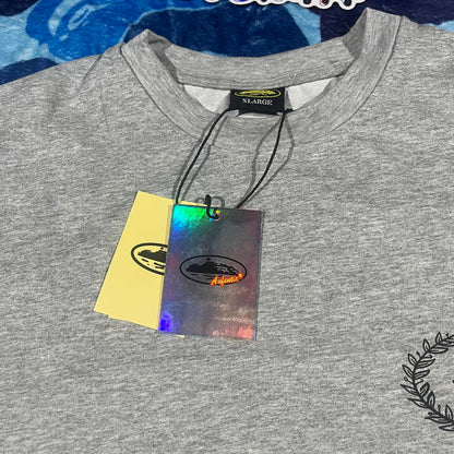 Remera Corteiz x Slaughter Gang 21 Savage Gris XL