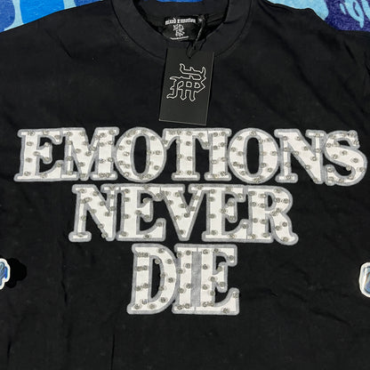 Mixed Emotion End Tee Black