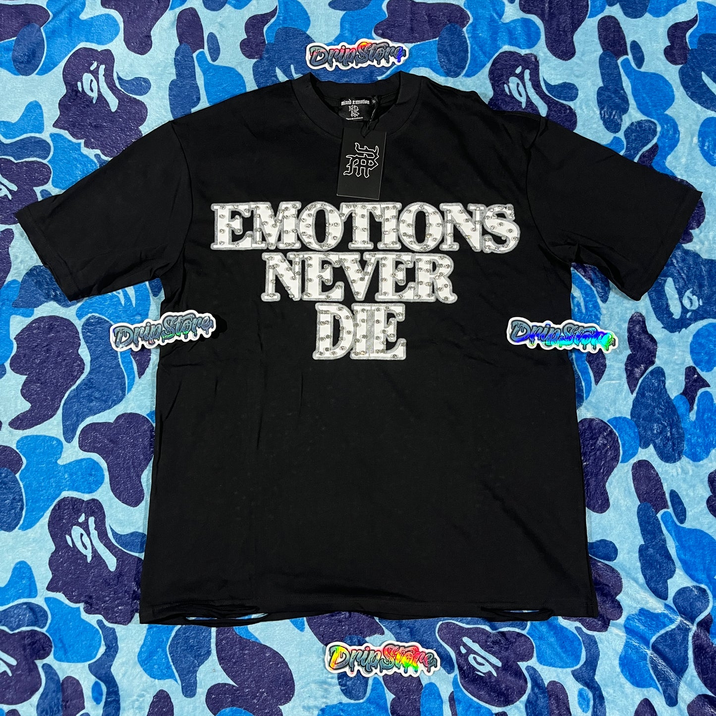 Mixed Emotion End Tee Black