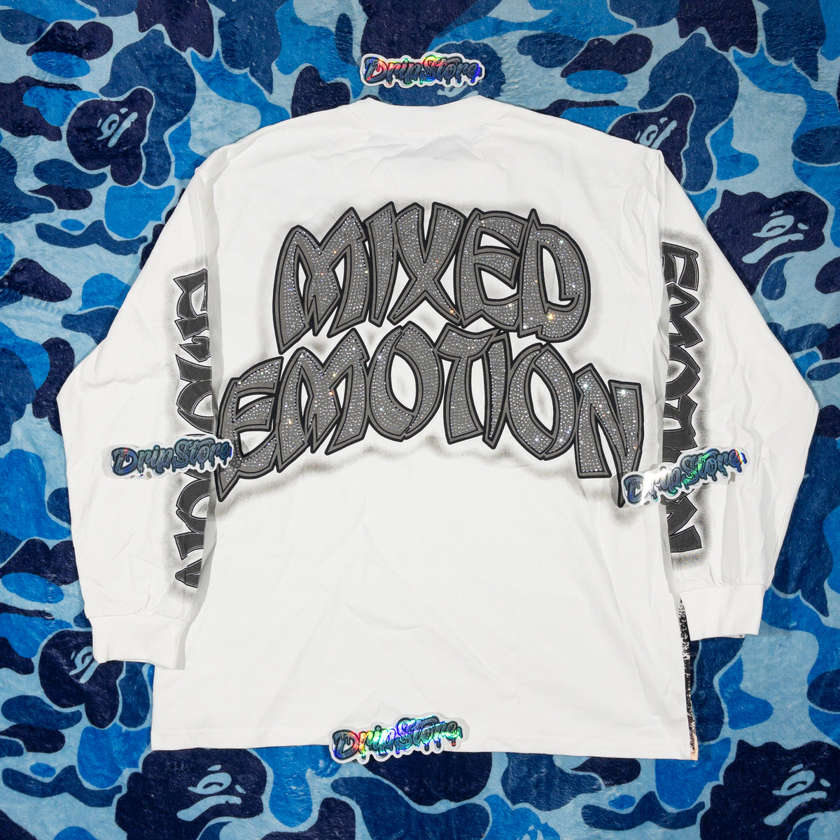Remera Mixed Emotion Resurrection Blanca L