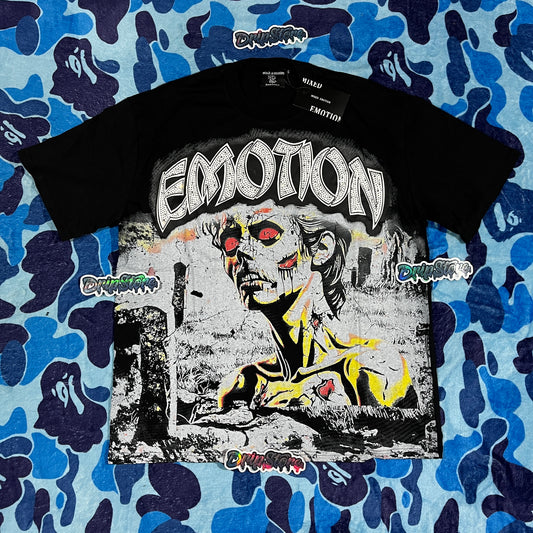 Remera Mixed Emotion Zombie Negra XL