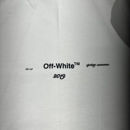 Off White Diag Arrows Monet Tee White