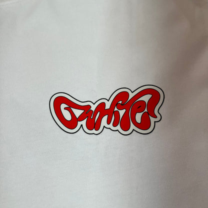 Off White Multi Logo Arrow Tee White