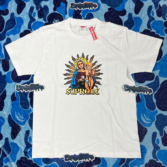 Remera Supreme Blood Blanca S