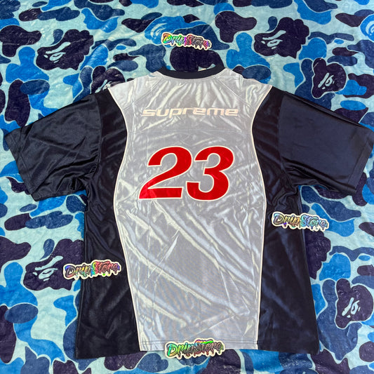 Supreme Jordan Warm Up Jersey Light Blue