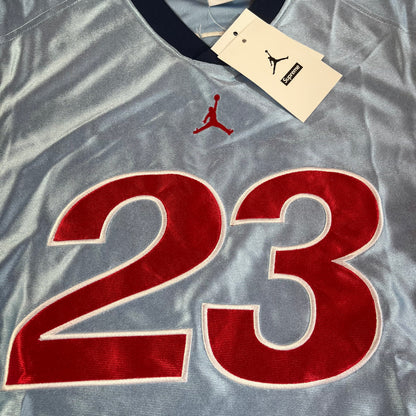 Supreme Jordan Warm Up Tracksuit Light Blue