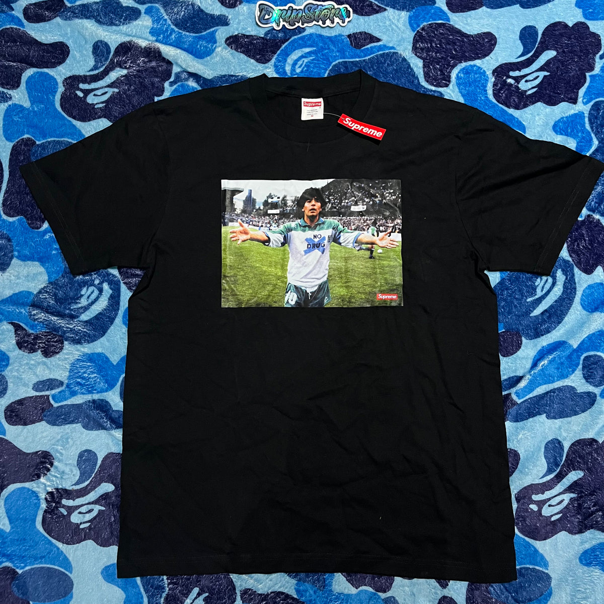 Remera Supreme Maradona L-XL