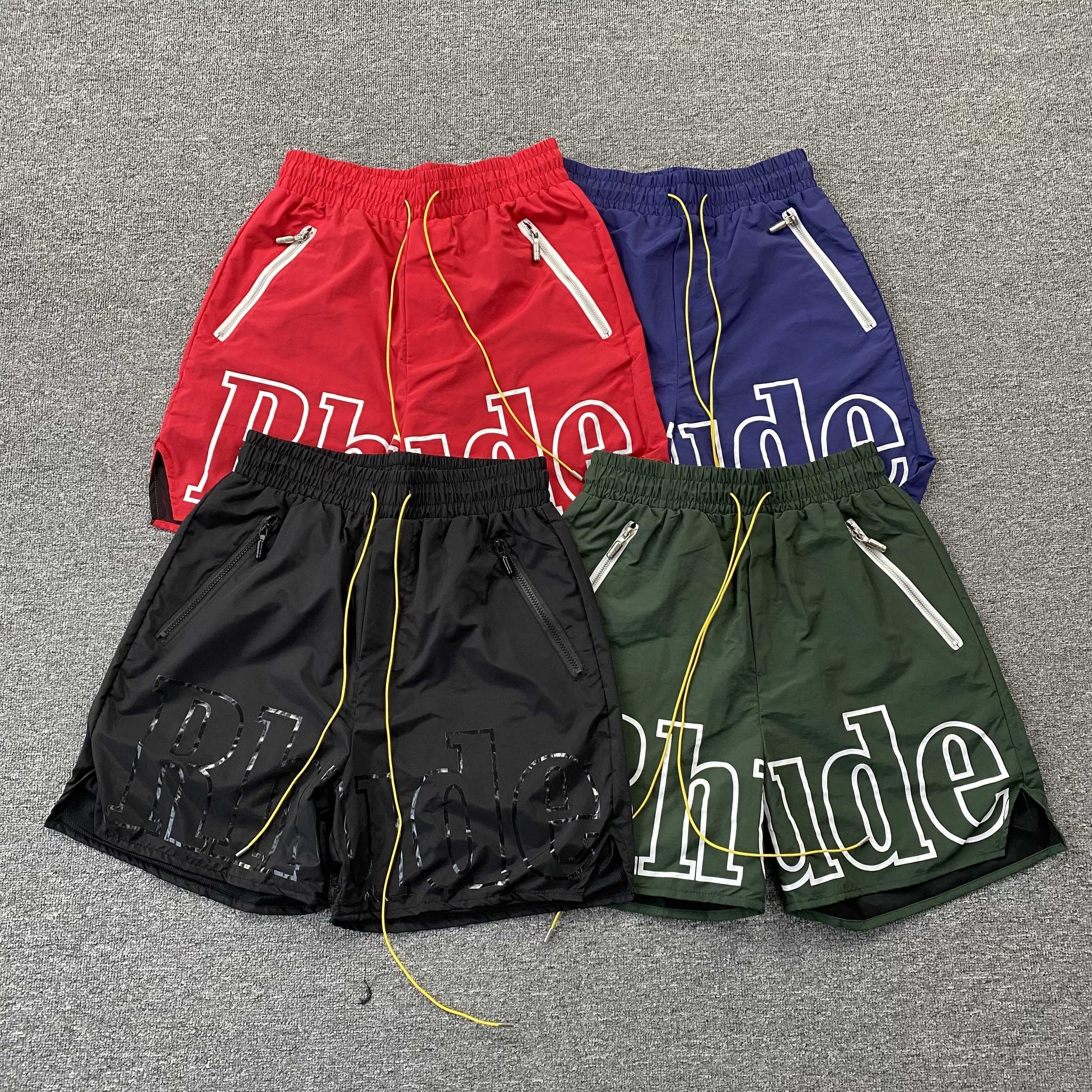 rhude-rh-logo-shorts-black-9-Drip Store Argentina