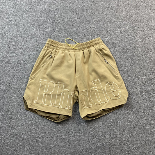 RHUDE SHORTS BEIGE-Drip Store Argentina