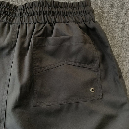 RHUDE SHORTS BLACK-Drip Store Argentina