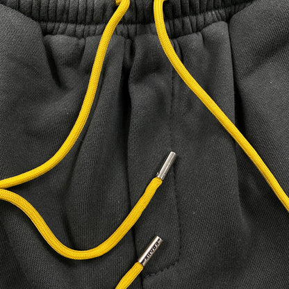 RHUDE SHORTS BLACK-Drip Store Argentina