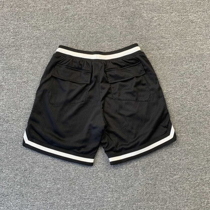 RHUDE SHORTS BLACK-Drip Store Argentina