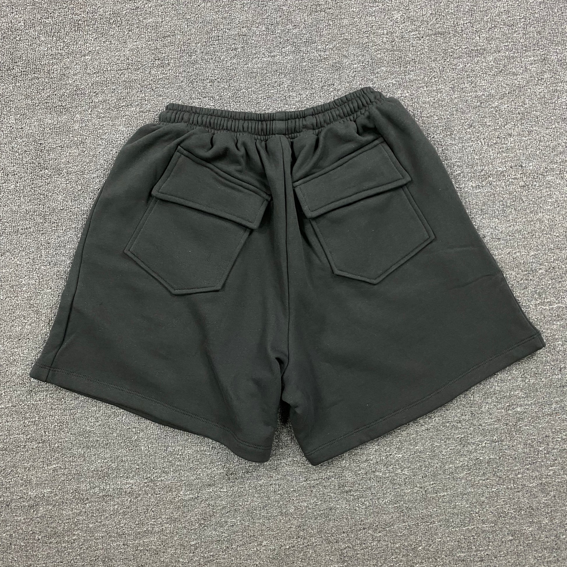 RHUDE SHORTS BLACK-Drip Store Argentina