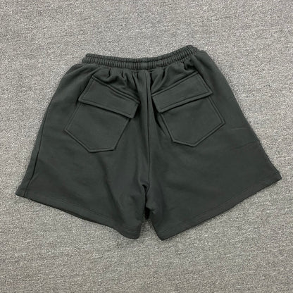 RHUDE SHORTS BLACK-Drip Store Argentina
