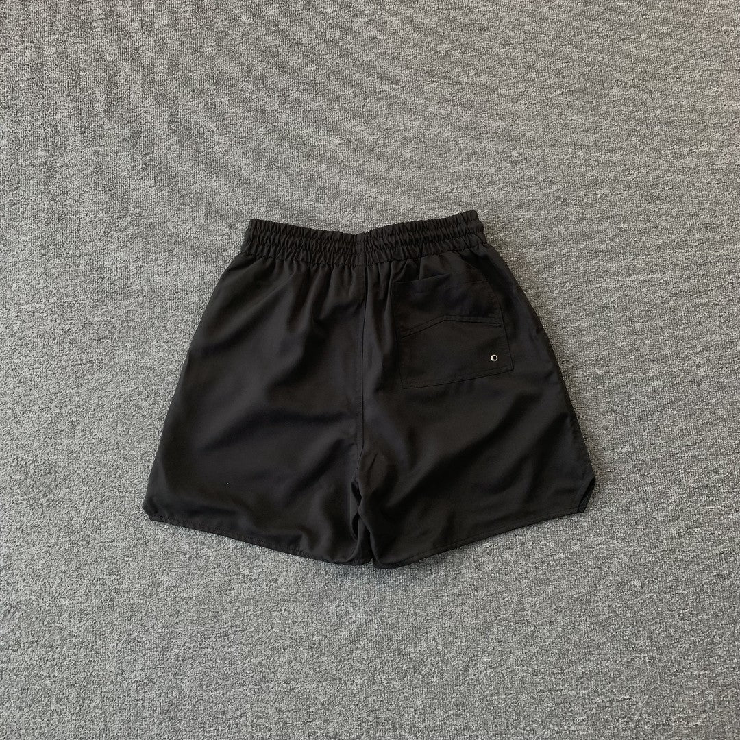 RHUDE SHORTS BLACK-Drip Store Argentina