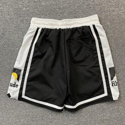 RHUDE SHORTS BLACK-Drip Store Argentina