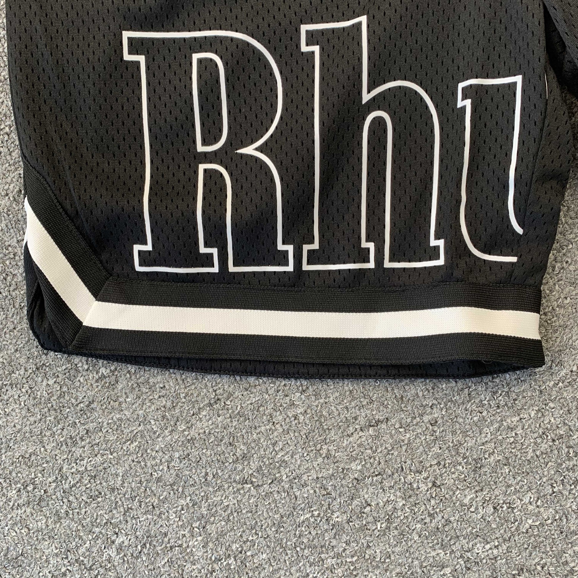RHUDE SHORTS BLACK-Drip Store Argentina