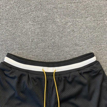 RHUDE SHORTS BLACK-Drip Store Argentina