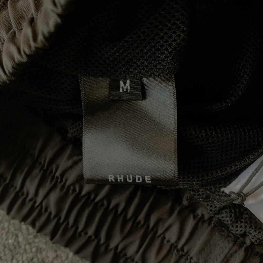 RHUDE SHORTS BLACK-Drip Store Argentina