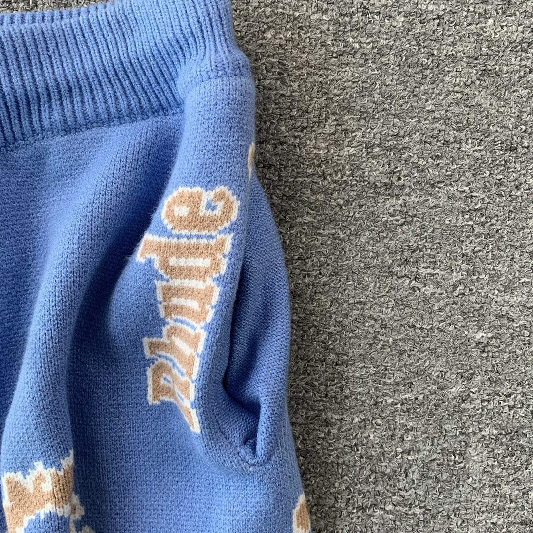 RHUDE SHORTS BLUE-Drip Store Argentina