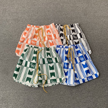 RHUDE SHORTS BLUE-Drip Store Argentina
