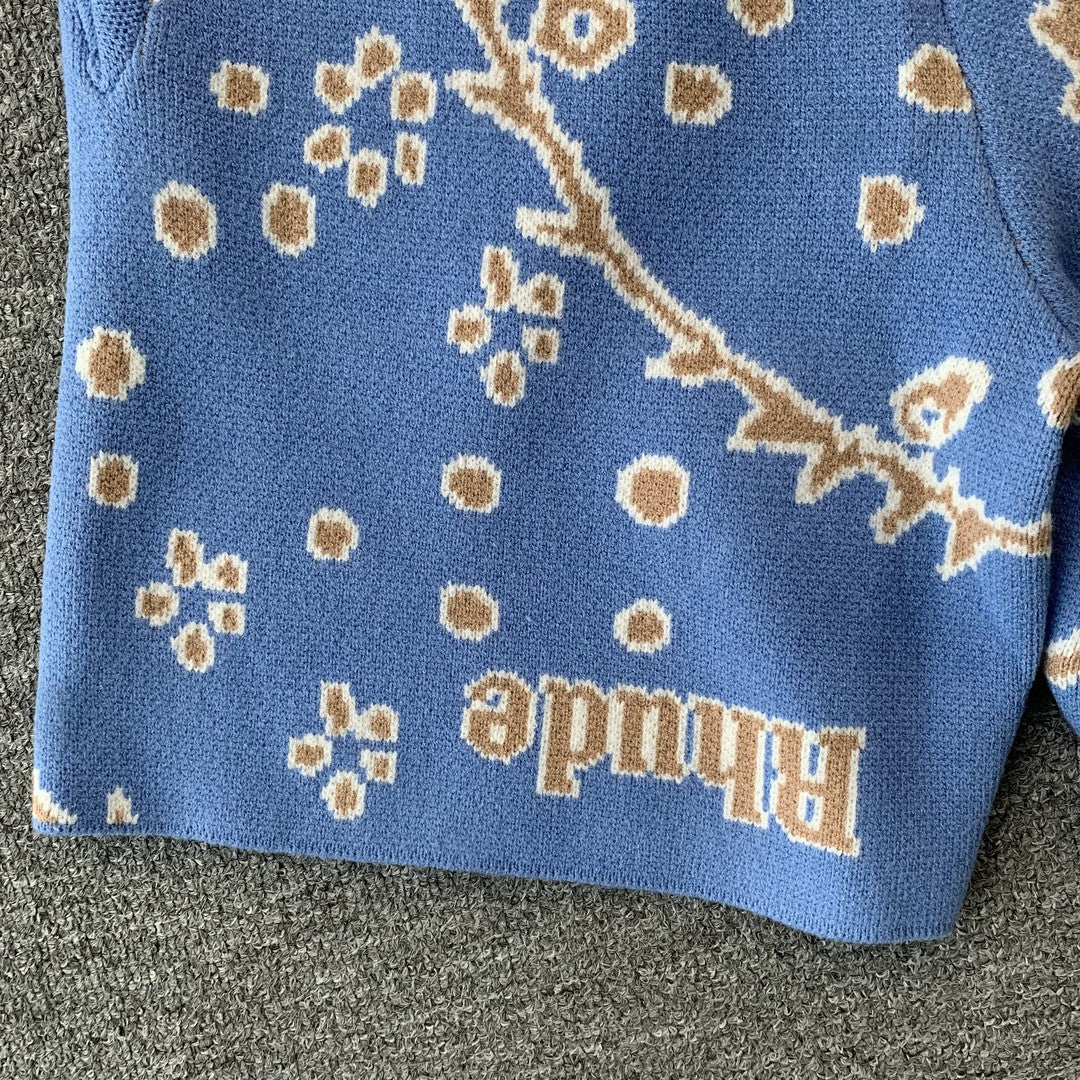 RHUDE SHORTS BLUE-Drip Store Argentina