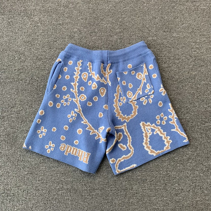 RHUDE SHORTS BLUE-Drip Store Argentina