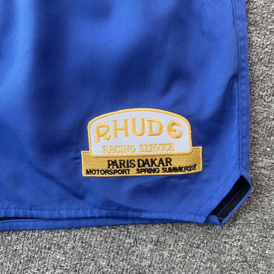 RHUDE SHORTS BLUE-Drip Store Argentina