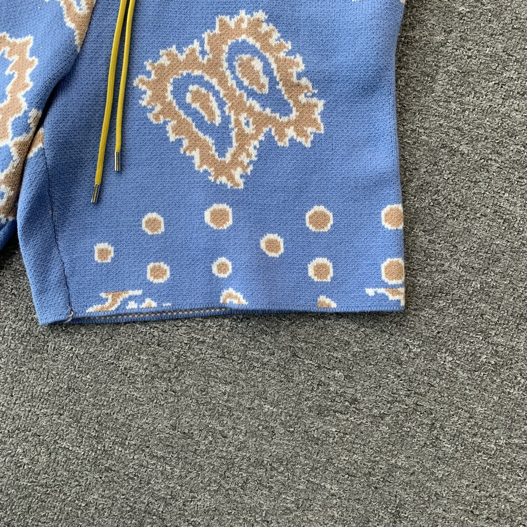 RHUDE SHORTS BLUE-Drip Store Argentina