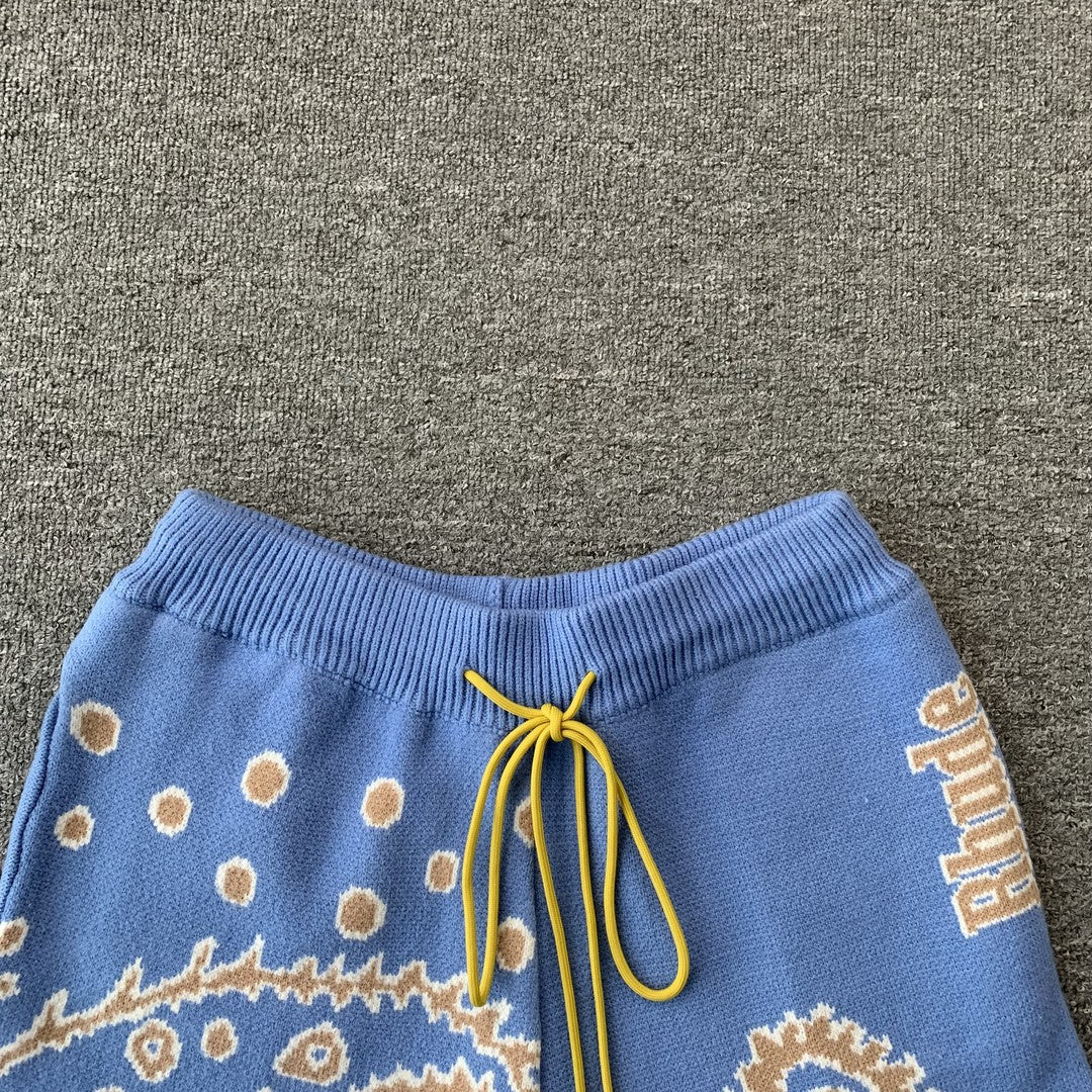 RHUDE SHORTS BLUE-Drip Store Argentina