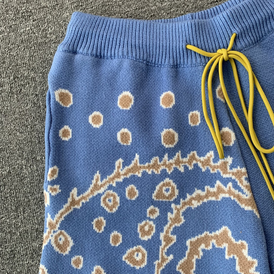 RHUDE SHORTS BLUE-Drip Store Argentina