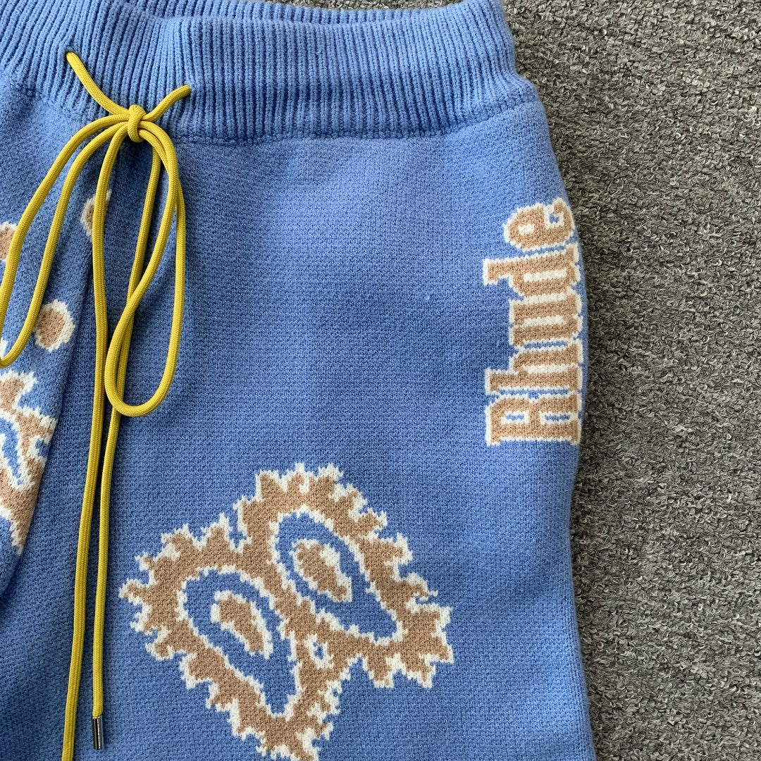RHUDE SHORTS BLUE-Drip Store Argentina