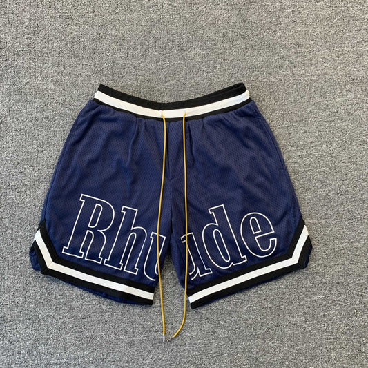 RHUDE SHORTS BLUE-Drip Store Argentina