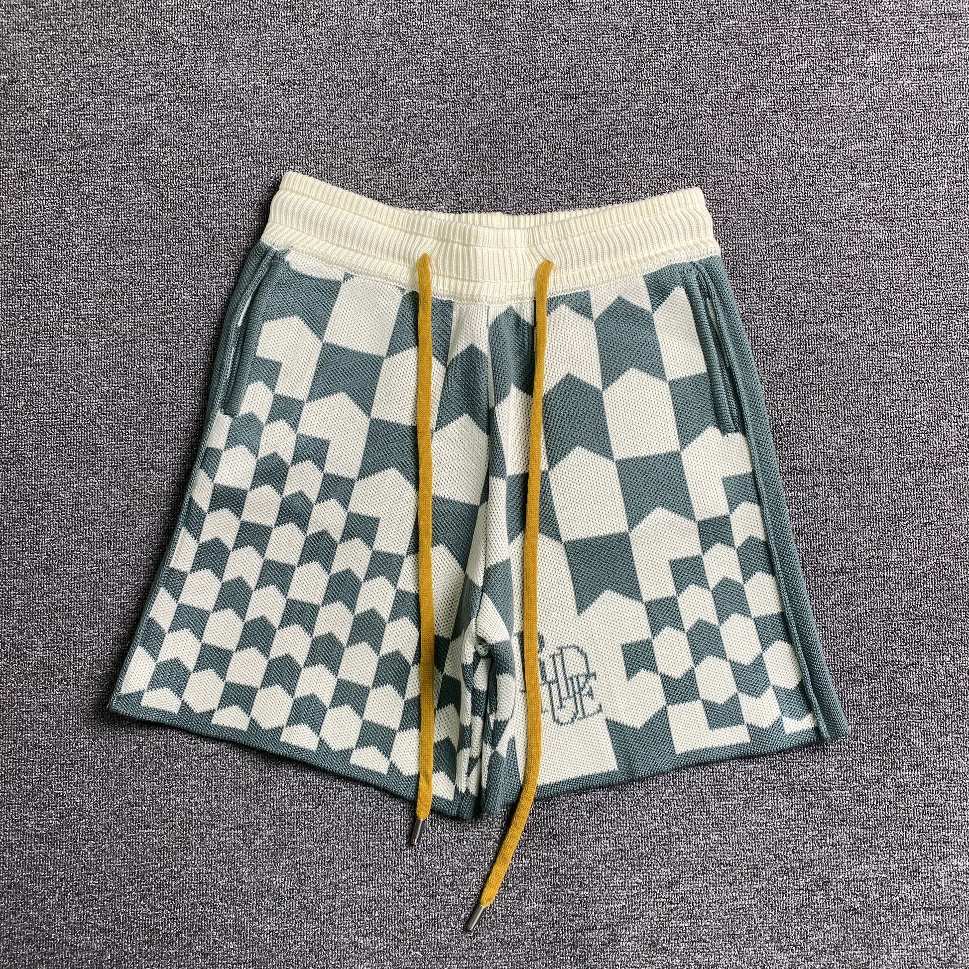 RHUDE SHORTS BLUE-Drip Store Argentina