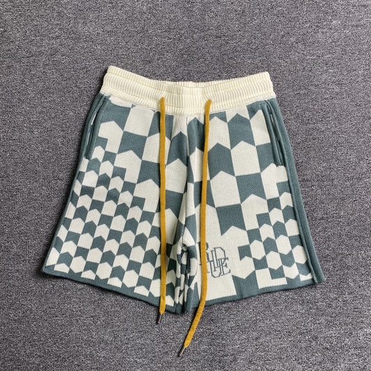 RHUDE SHORTS BLUE-Drip Store Argentina