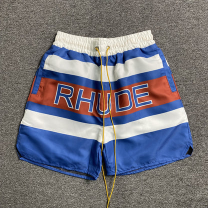 RHUDE SHORTS BLUE-Drip Store Argentina
