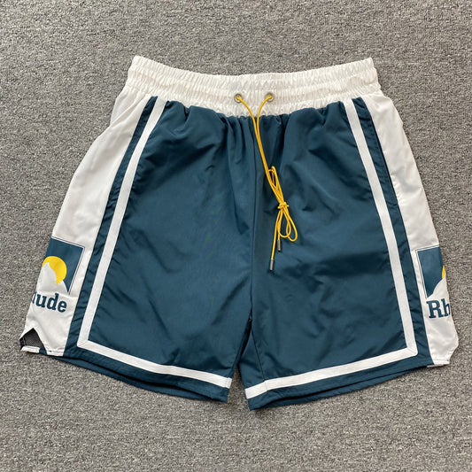RHUDE SHORTS BLUE-Drip Store Argentina