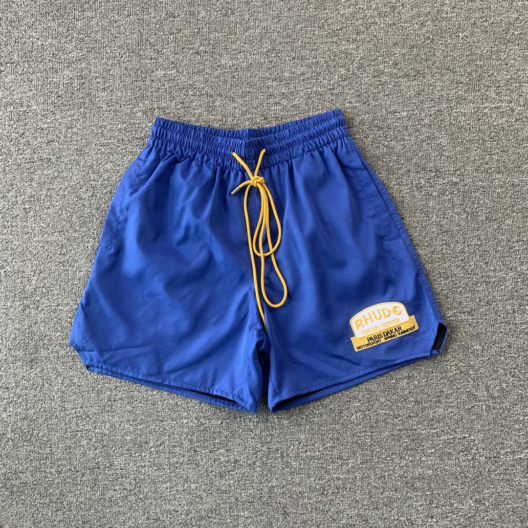 RHUDE SHORTS BLUE-Drip Store Argentina