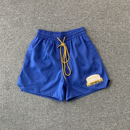 RHUDE SHORTS BLUE-Drip Store Argentina