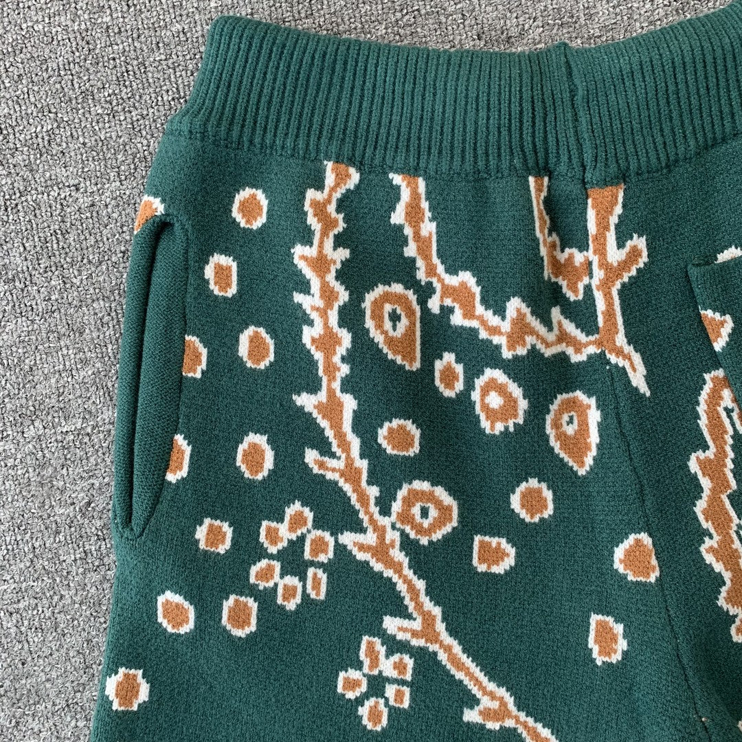 RHUDE SHORTS GREEN-Drip Store Argentina