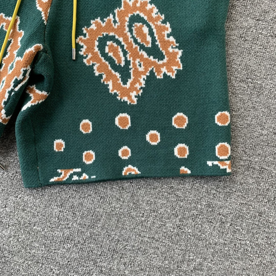RHUDE SHORTS GREEN-Drip Store Argentina