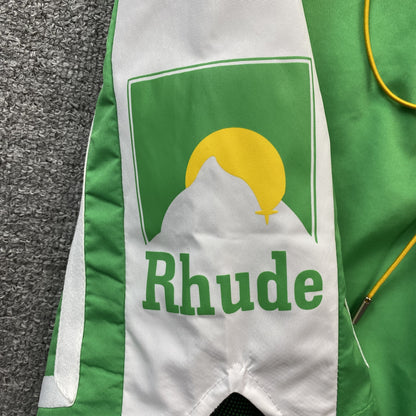 RHUDE SHORTS GREEN-Drip Store Argentina