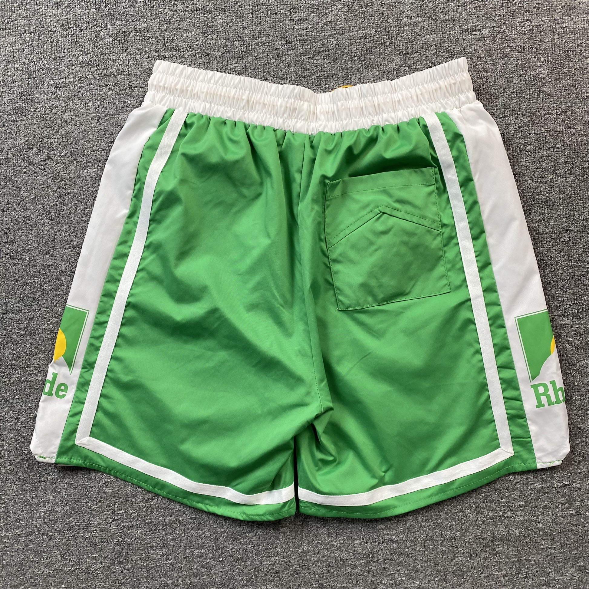RHUDE SHORTS GREEN-Drip Store Argentina