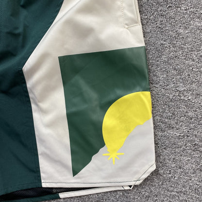 RHUDE SHORTS GREEN-Drip Store Argentina